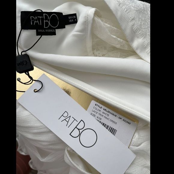 PatBO Lace-Trim Maxi Dress - Picture 9 of 9